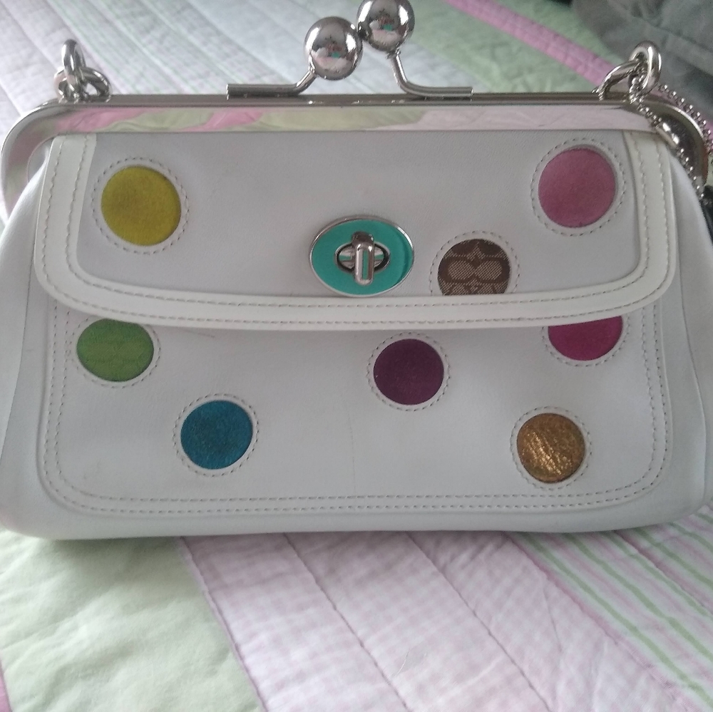Vintage rare coach purse